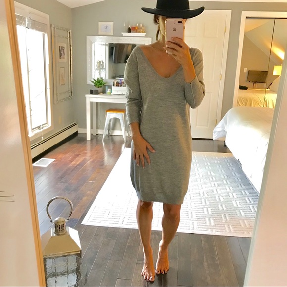 3.1 Phillip Lim Dresses & Skirts - 3.1 Phillip Lim grey cashmere wool sweater dress S